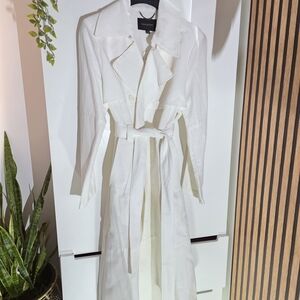 Banana Republic Cream Textured Fabric